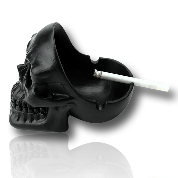 Skull Ashtray Statue