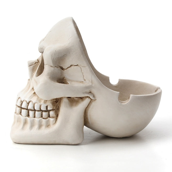 Skull Ashtray Statue