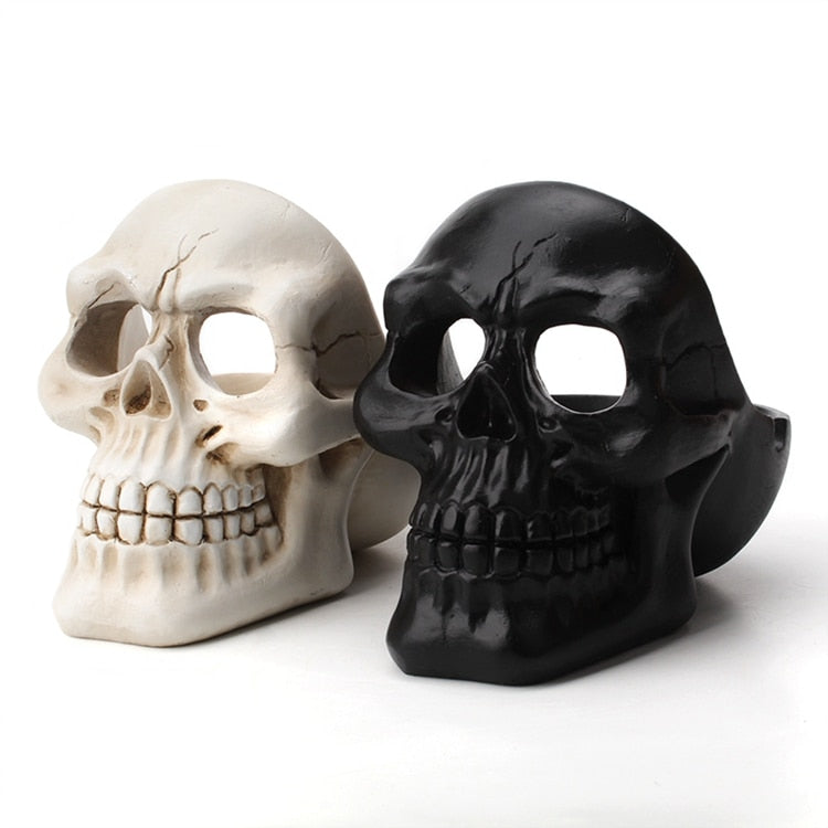 Skull Ashtray Statue